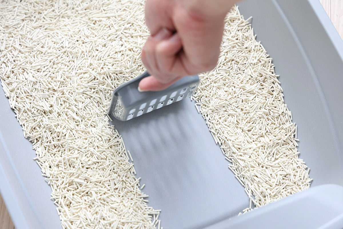 UNIQ PETS Biodegradable tofu cat litter 2,5kg / 6l natural Product weight 2.5 kg