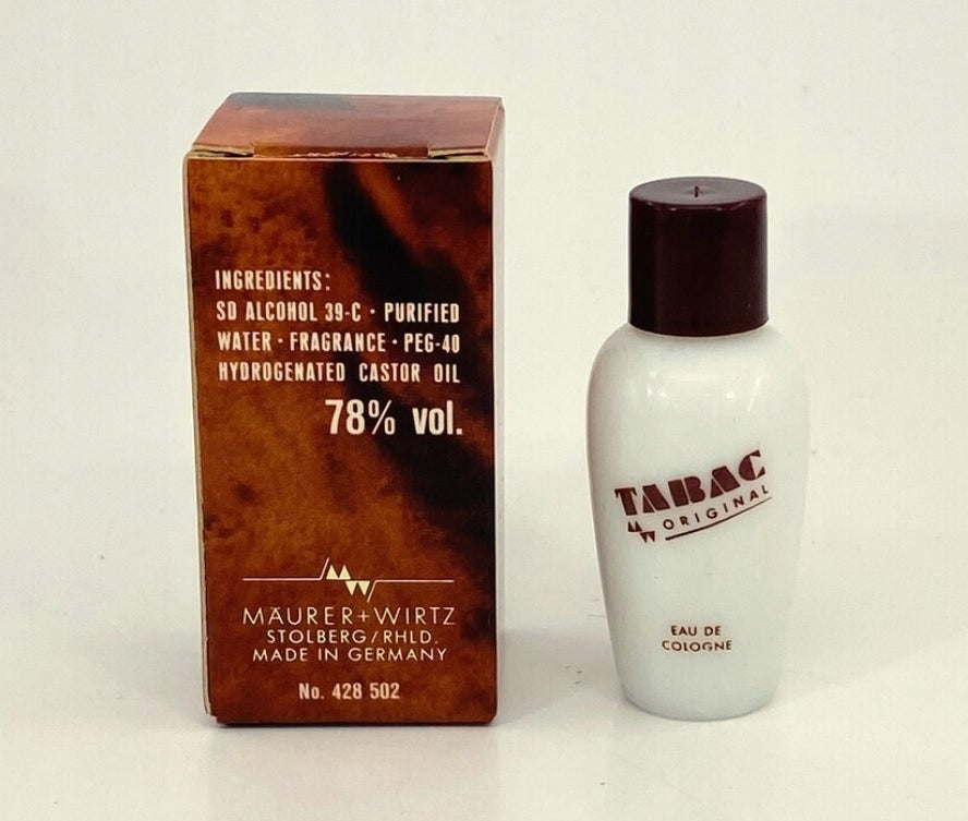 UNIQUE - Tabac Original 4ml Eau de Cologne - collectible miniature EAN (GTIN) 4011700425105