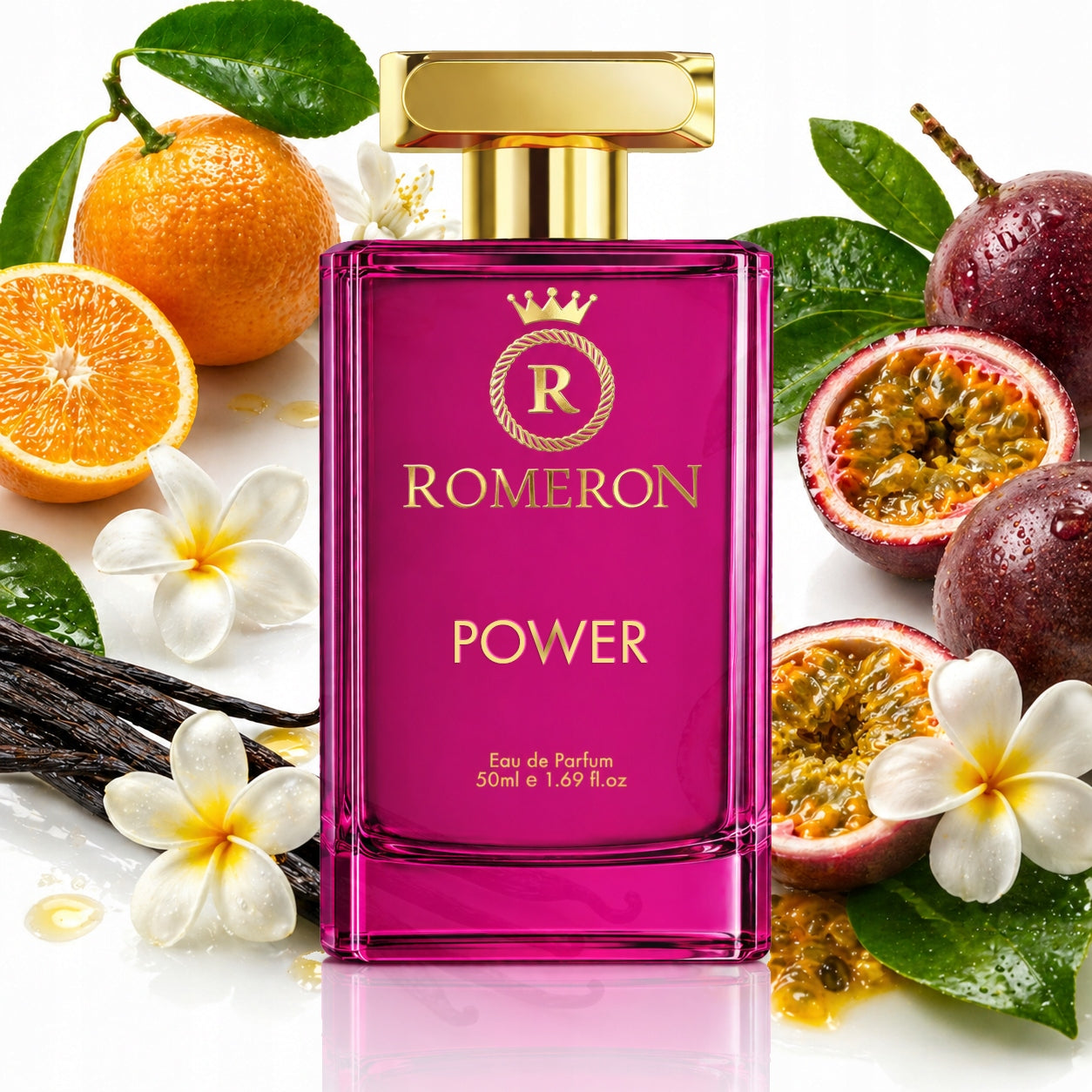 UNISEX PERFUME ROMERON 777 POWER PLATIN FRAGRANCE UNISEX EDP 50ml Packaging status original