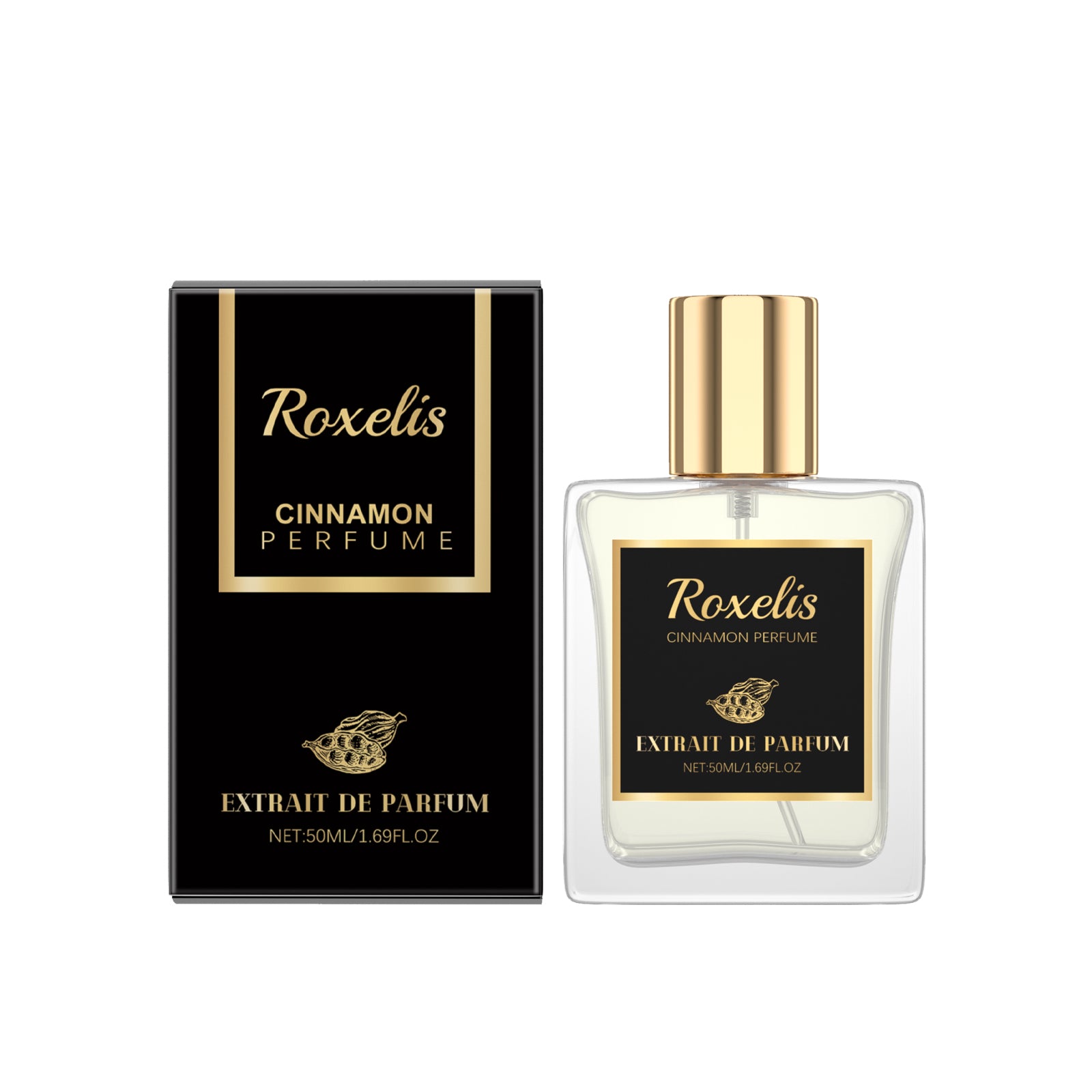 UNISEX PERFUME ROXELIS CINNAMON EXTRAIT DE PARFUM 50 ML