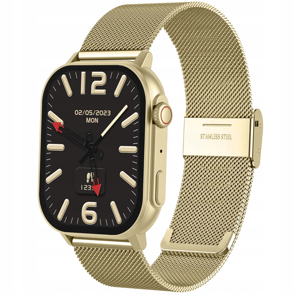 UNISEX SMARTWATCH GRAVITY GT15-7 - BLUETOOTH CALLS, ADDITIONAL STRAP + GAME Batteries included yes