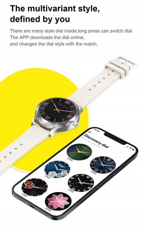 UNISEX SMARTWATCH PACIFIC 27-11 - BLOOD PRESSURE MONITOR + ENGRAVING Packaging status original