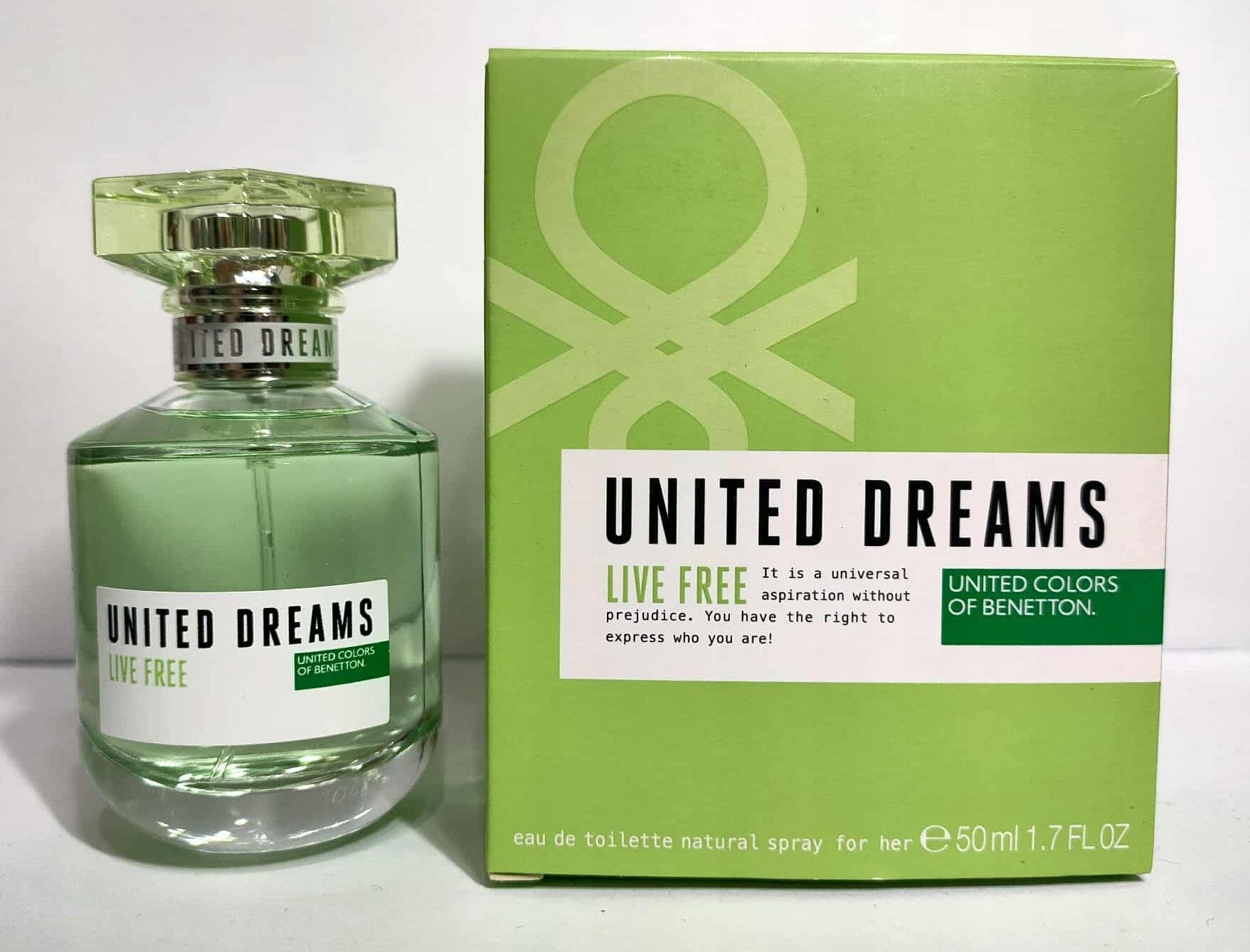 UNITED COLORS OF Benetton - United Dreams Live Free, Eau de Toilett - 50 ML EAN (GTIN) 8433982017100