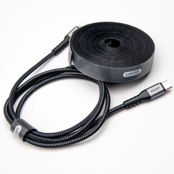 UNITEK OT142BK Velcro cable organizer Velcro tape black 5 m Brand Unitek