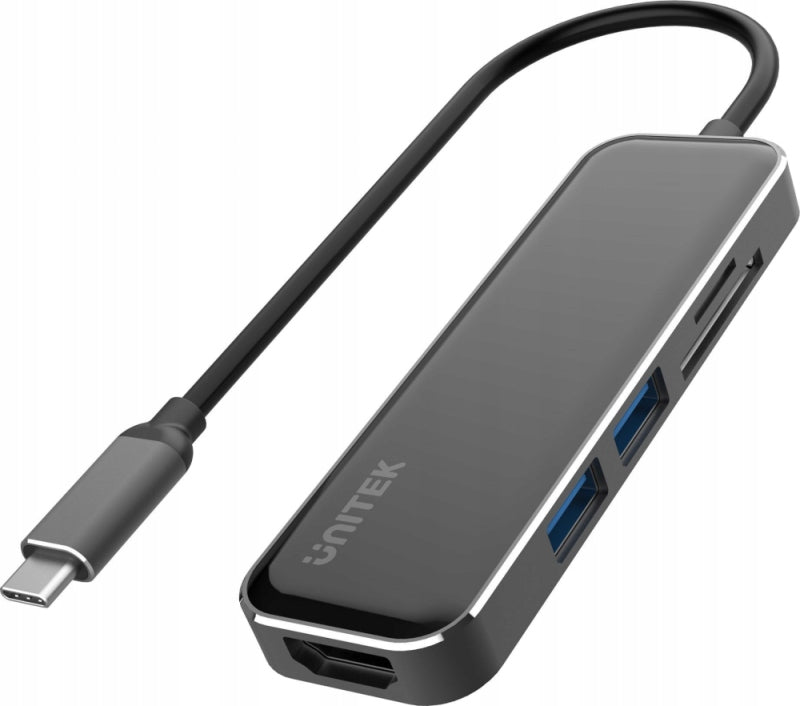UNITEK USB-C Hub with 2 x USB 3.1 Ports, SD Card Reader, and HDMI