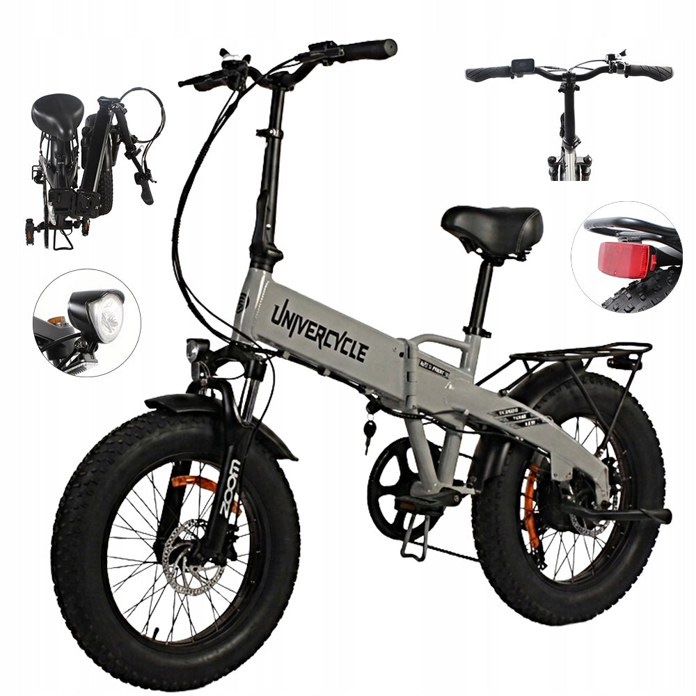 UNIVERCYCLE B1 Folding Electric Vehicle 350W 48V 12.5Ah 42km/h 80km Range