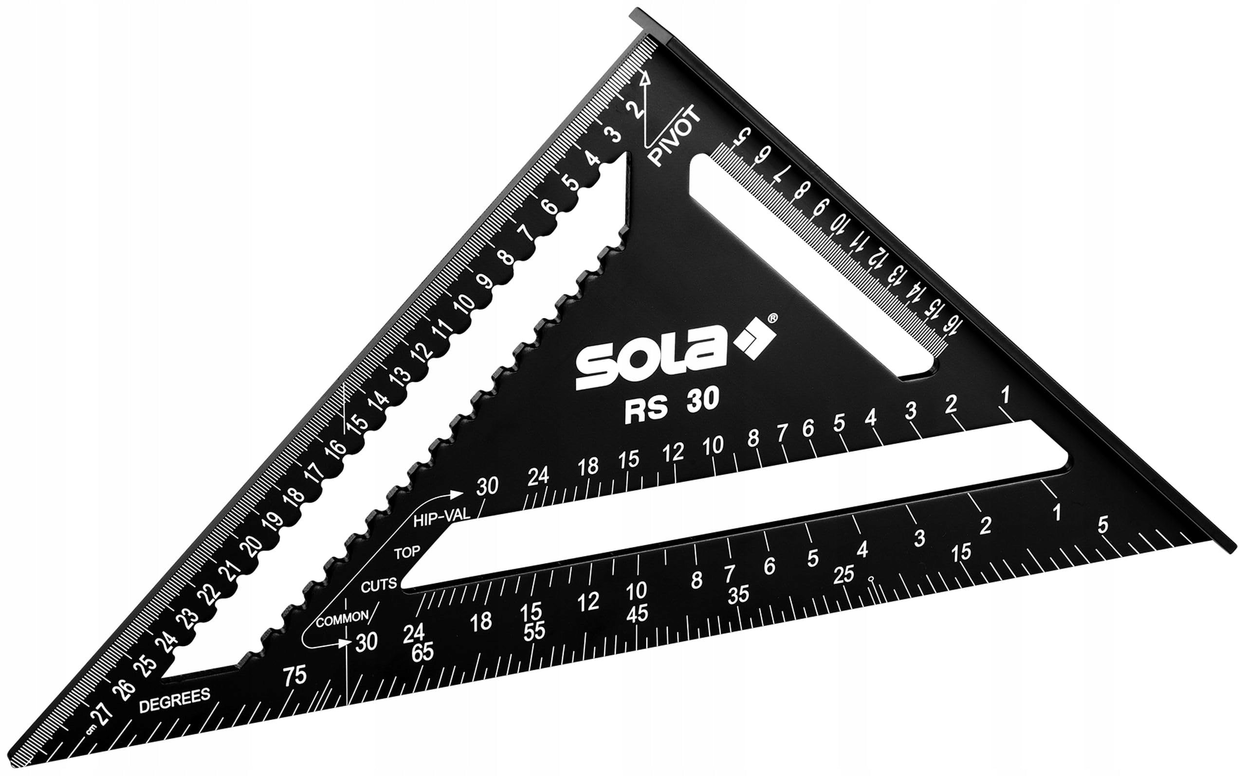 UNIVERSAL ALUMINUM ANGLE BAR RS 30 CM 56160201 SOLA