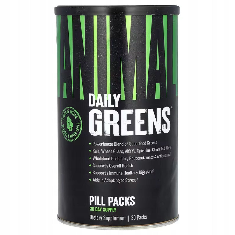 UNIVERSAL ANIMAL DAILY GREENS 30 Sachets Spirulina Chlorella antioxidants