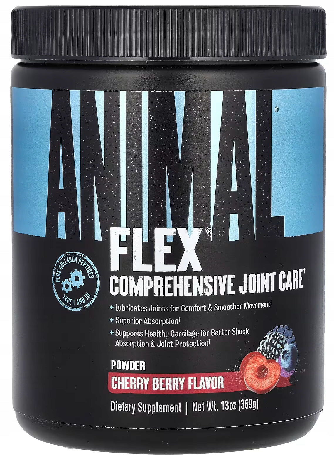 UNIVERSAL ANIMAL FLEX Powder Joints Ligaments Regeneration MSM 30 Servings Cherry