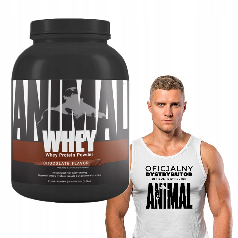 UNIVERSAL ANIMAL ISOLATE LOADED WHEY PROTEIN 2300g PROTEIN WPI + WPC ISOLATE Expiration date at least 1 year from the date of purchase