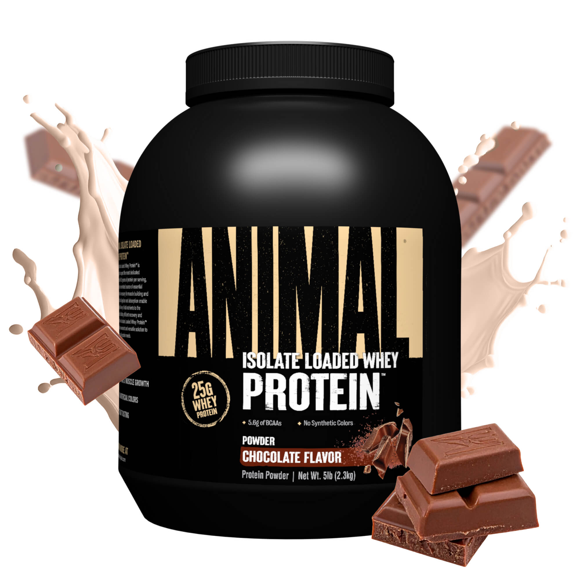 UNIVERSAL ANIMAL ISOLATE LOADED WHEY PROTEIN 2300g PROTEIN WPI + WPC ISOLATE