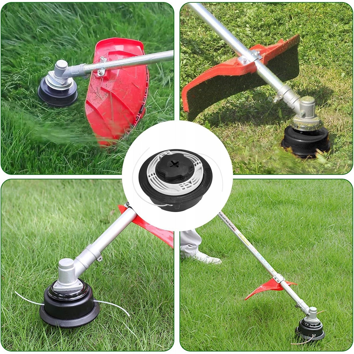 UNIVERSAL AUTOMATIC HEAD M8 x 1.25 FOR TRIMMER COMBUSTION SCYTHE Brand no brand