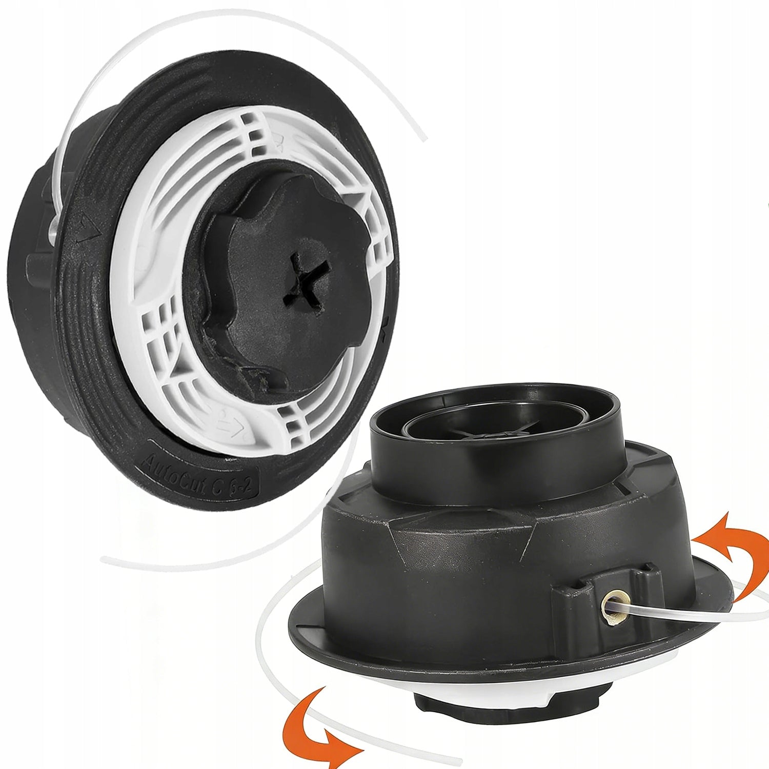 UNIVERSAL AUTOMATIC HEAD M8 x 1.25 FOR TRIMMER COMBUSTION SCYTHE Length 0.122 m