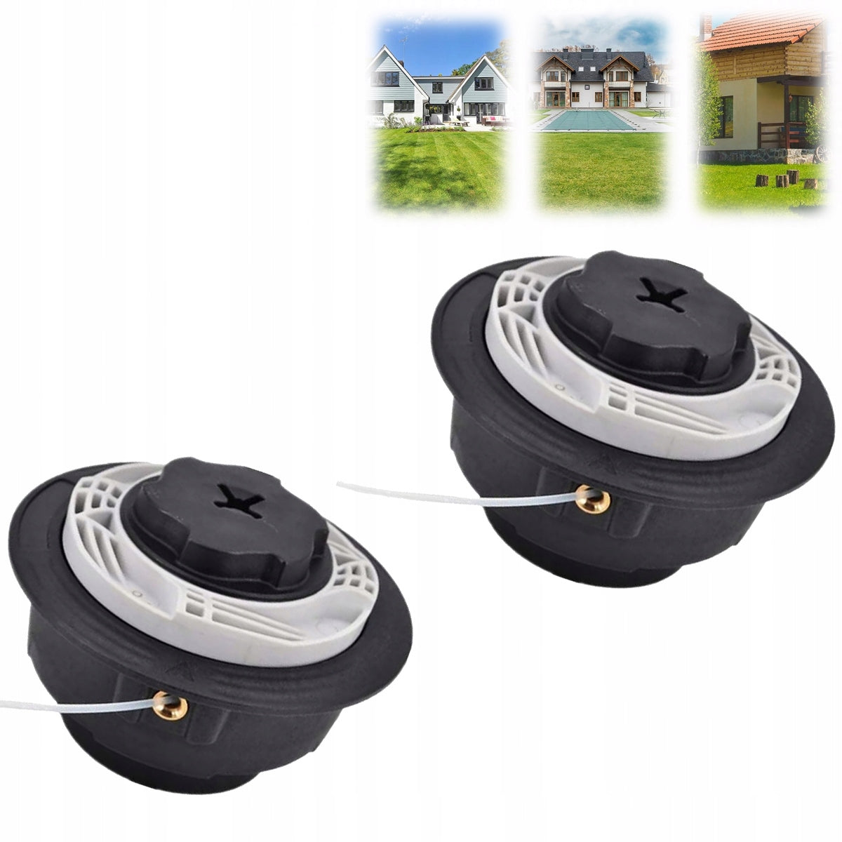 UNIVERSAL AUTOMATIC HEAD M8 x 1.25 FOR TRIMMER COMBUSTION SCYTHE
