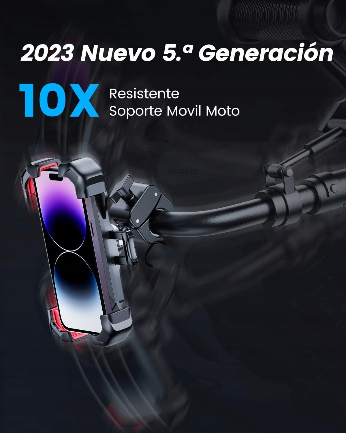 UNIVERSAL CAR-BICYCLE HOLDER WITH QUICK MOUNTING SYSTEM 5S For mobile
