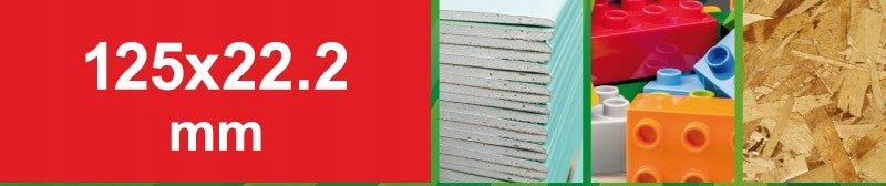 UNIVERSAL CARBIDE CUTTING DISC 125MM FOR WOOD, PLASTIC, COPPER, ALUMINUM Disc type cutting