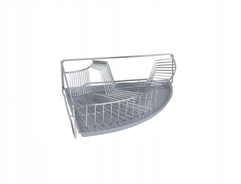 UNIVERSAL CORNER DISH DRYER/DRYER-CHROME