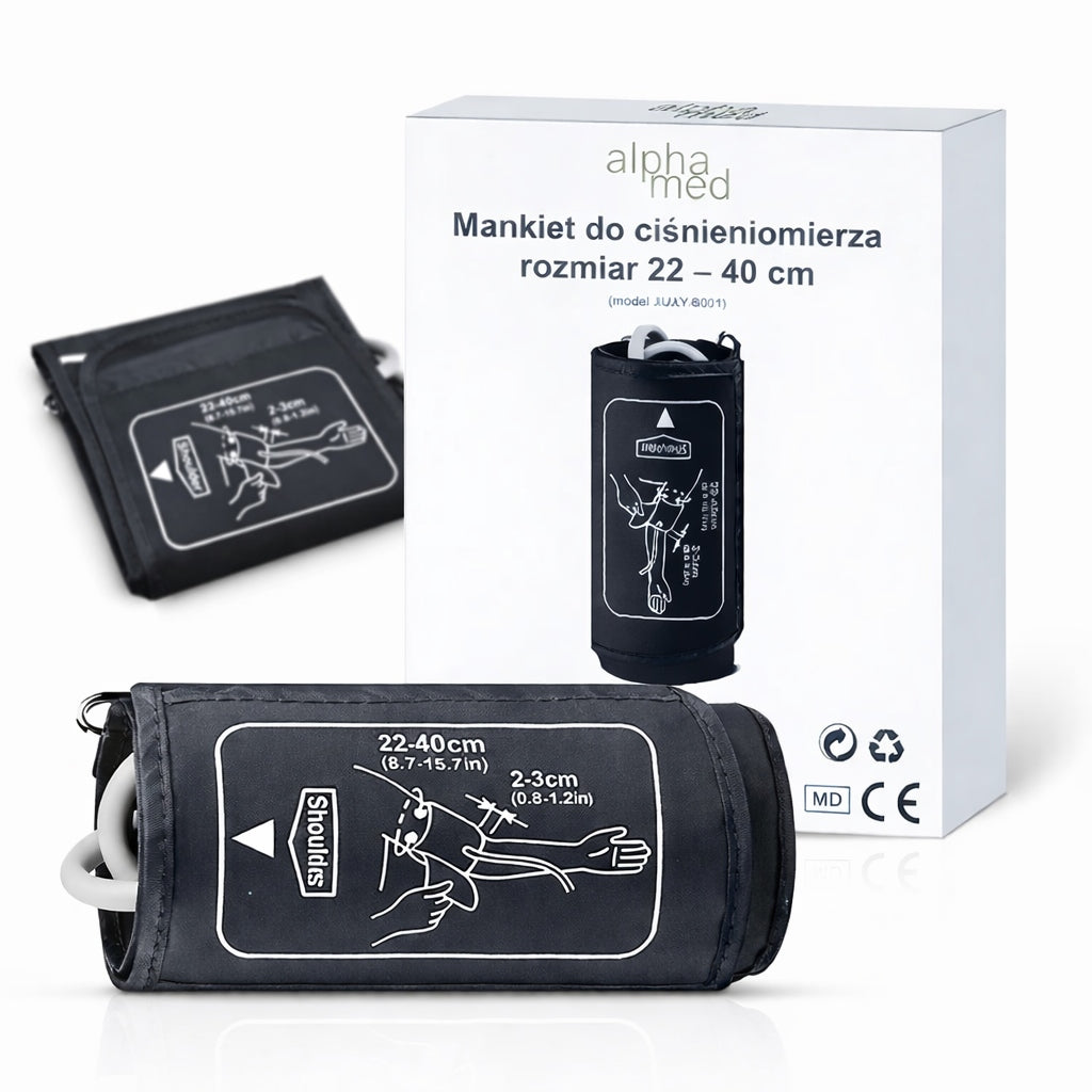 UNIVERSAL CUFF FOR BLOOD PRESSURE MONITOR, REPLACEABLE SLEEVE 22 – 40 cm – XUXY-B001