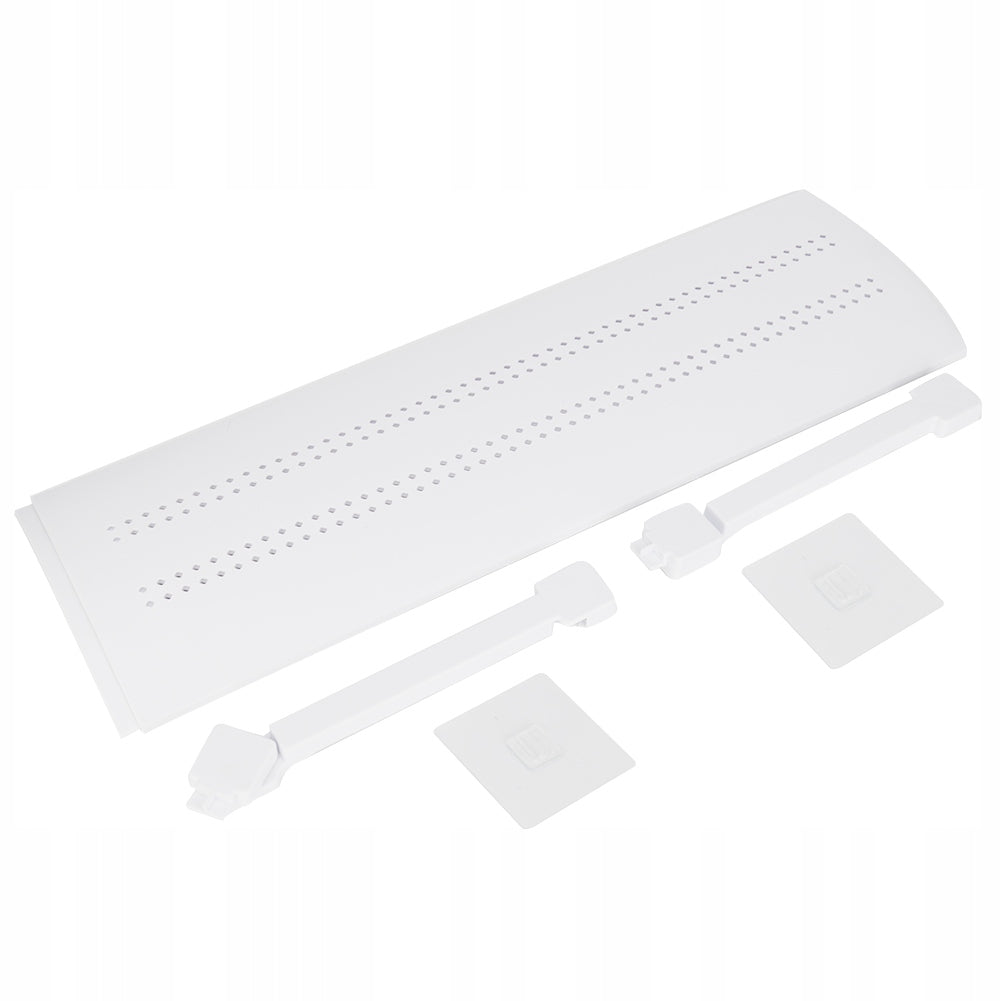 UNIVERSAL DEFLECTOR FOR AIR CONDITIONING PANEL COVER FOR AIR CONDITIONER FAIRING Dominant color white