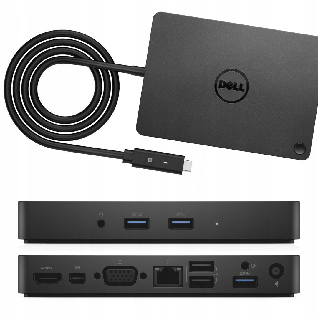 UNIVERSAL DOCKING STATION DELL WD15 K17A HDMI DP VGA USB RJ-45 | USB-C