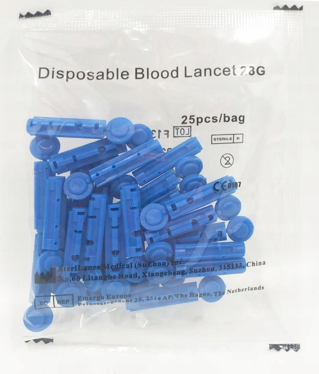 UNIVERSAL LANCETS FOR LANCETS 28G 25pcs. EAN (GTIN) 16945630119627