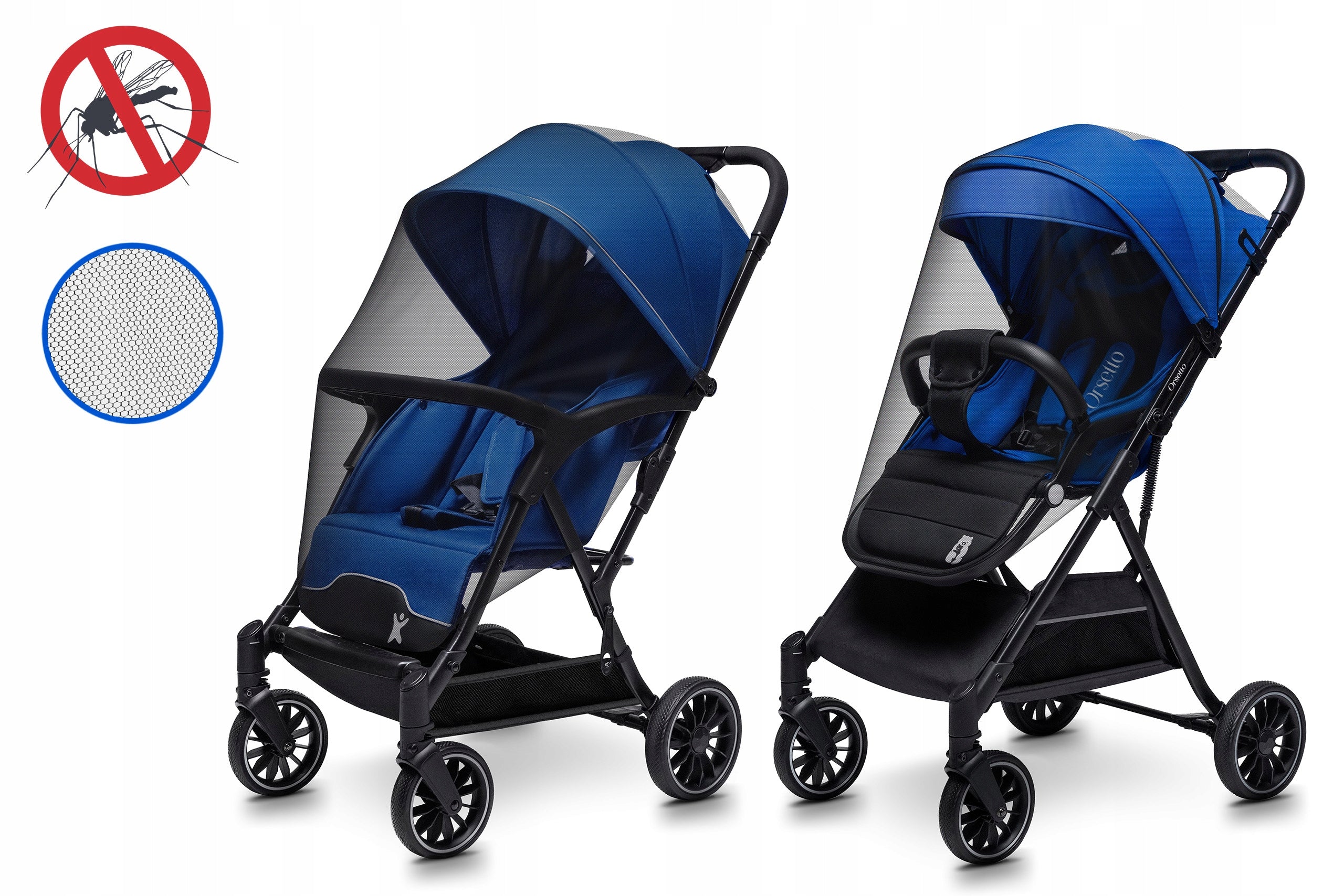 UNIVERSAL MOSQUITO NET FOR PRAMS Kind Mosquito Net