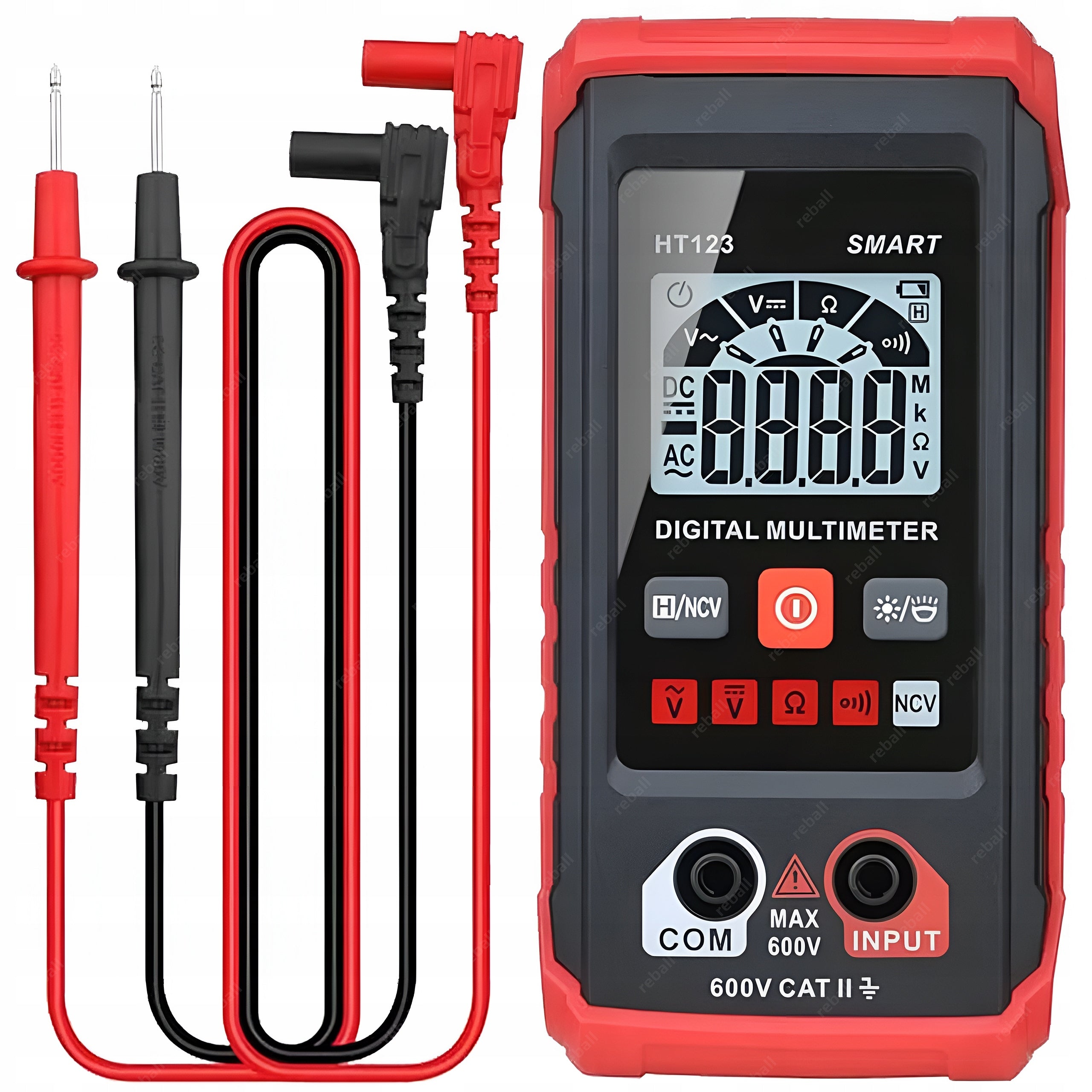 UNIVERSAL MULTIMETER DIGITAL AUTOMATIC VOLTAGE METER HABOTEST HT123