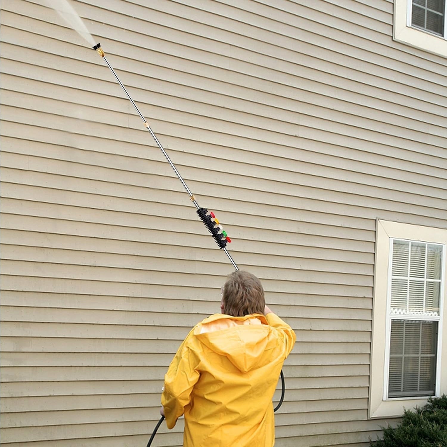 UNIVERSAL PRESSURE WASHER SET WITH 1/4 QUICK COUPLER Brand Bedee