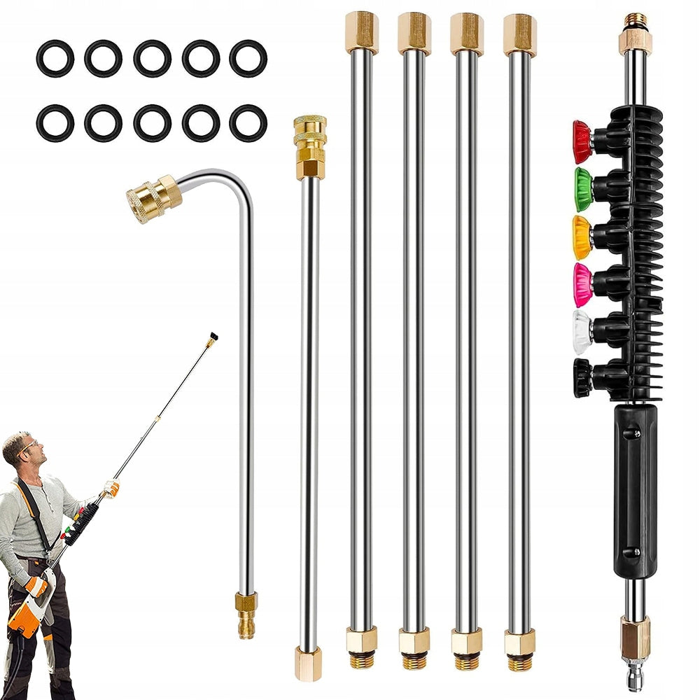 UNIVERSAL PRESSURE WASHER SET WITH 1/4 QUICK COUPLER