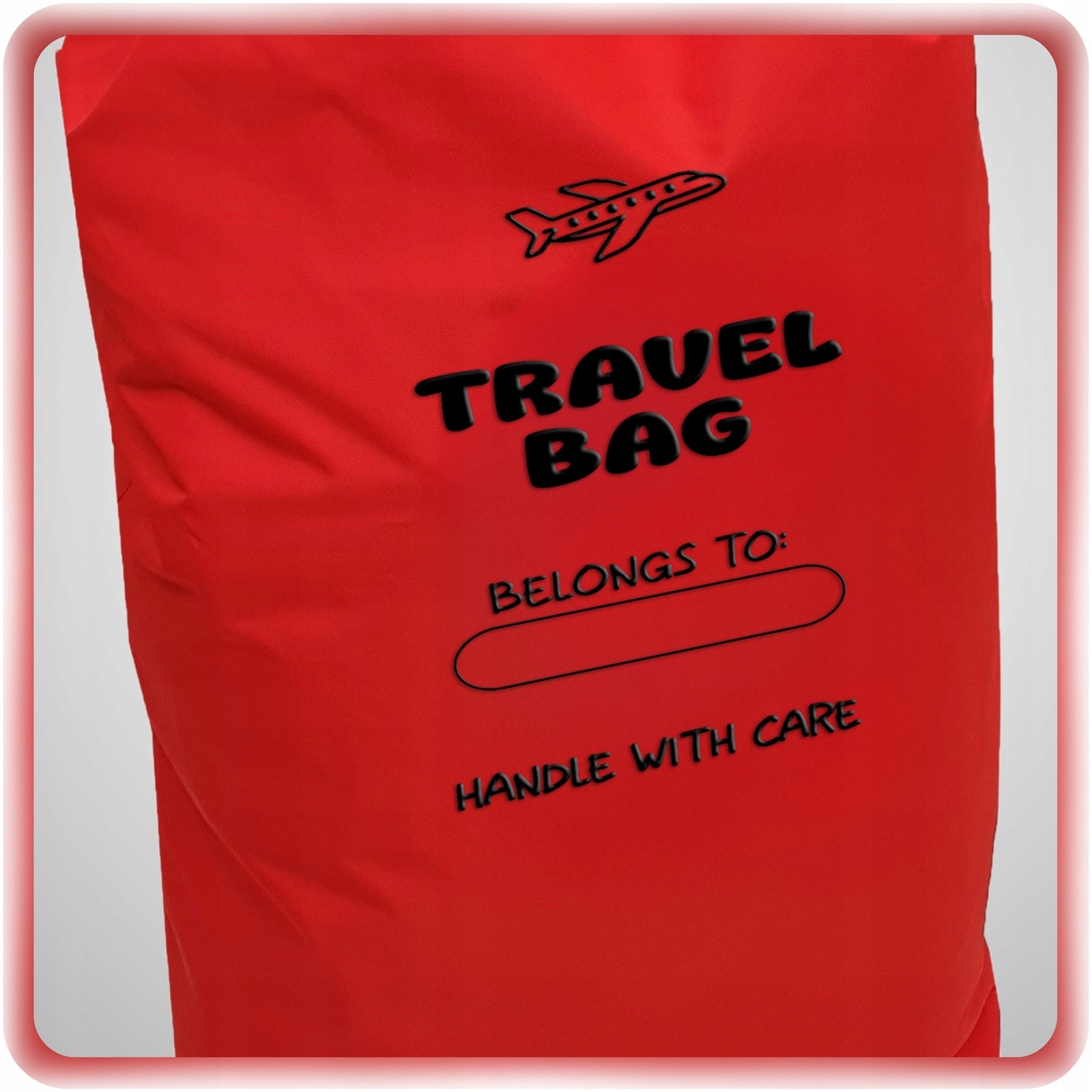 UNIVERSAL PROTECTIVE BAG FOR CAR AIRCRAFT TROLLEY RED COVER Manufacturer code 007092