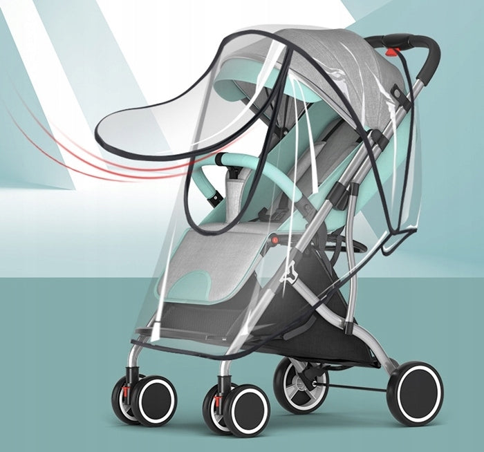 UNIVERSAL RAINPROOF FOIL FOR A STROLLER Brand no brand