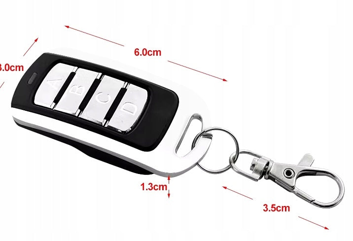UNIVERSAL REMOTE CONTROL FOR ROLLER SHUTTER ALARM GATE SELF-COPYING CODE 280-868MHz Manufacturer code 05984