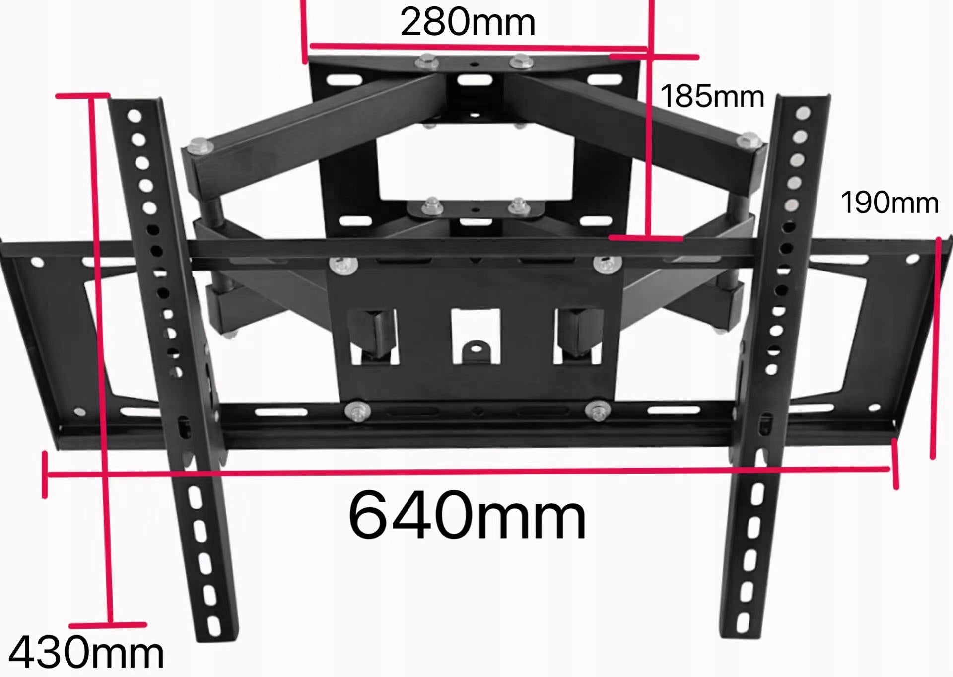 UNIVERSAL ROTATING TV MOUNT TV HANGER MONITOR 32-85" VESA Packaging status original
