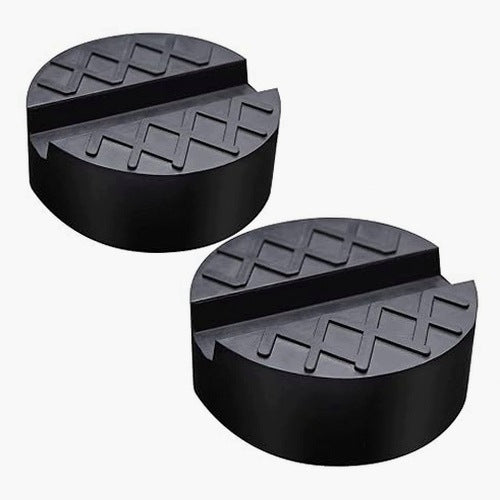 UNIVERSAL RUBBER CAR LIFT COVER 4 5 TONS SET OF 2 PCS.