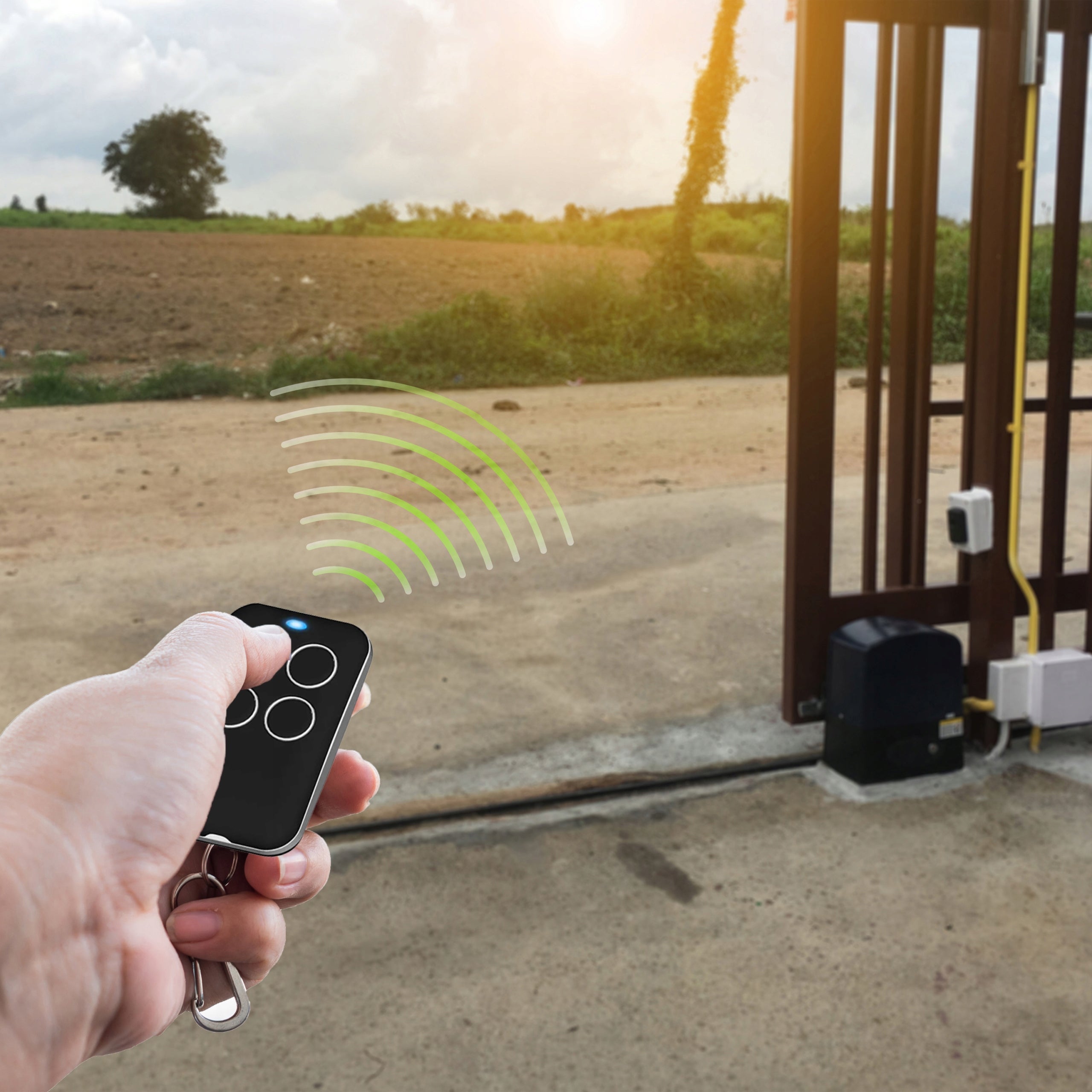 UNIVERSAL SELF-COPYING REMOTE CONTROL FOR ROLLER SHUTTER ALARM GATE 4 CHANNELS 280-868 MHz Kind remote control