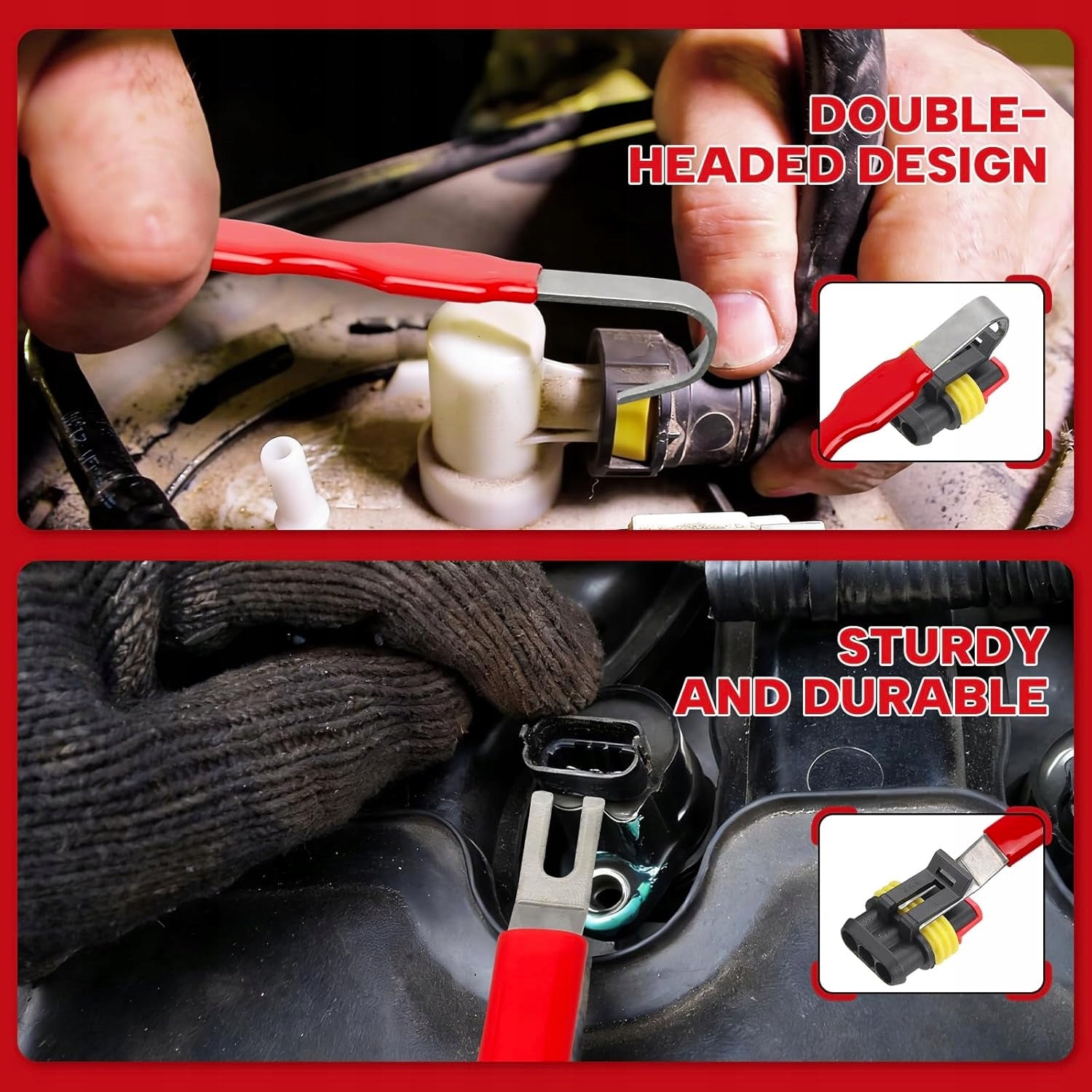 UNIVERSAL SET OF TOOLS FOR DISCONNECTING CAR PLUGS Brand Uniwersal