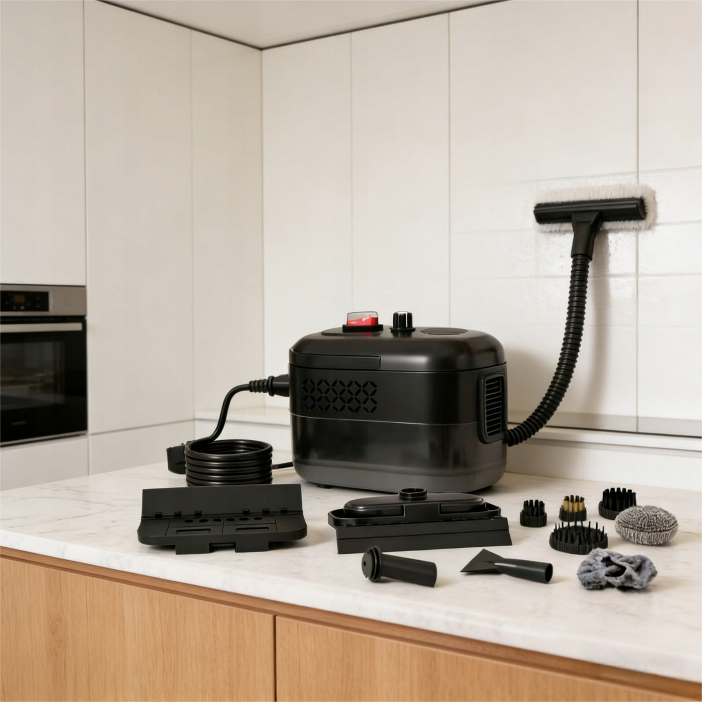 UNIVERSAL STEAM CLEANER 2000W FOR CLEANING WITH VACUUM CLEANER FUNCTION 1100ml Model YFDZ-6979382045173