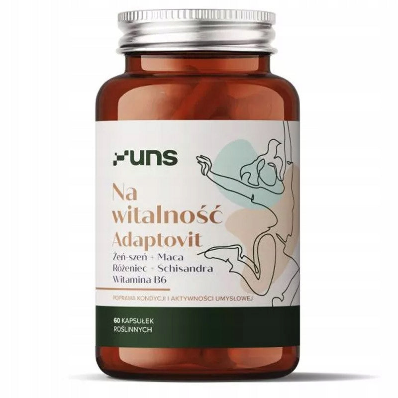 UNS For Vitality Adaptovit 60vegcaps CONCENTRATION MEMORIZATION