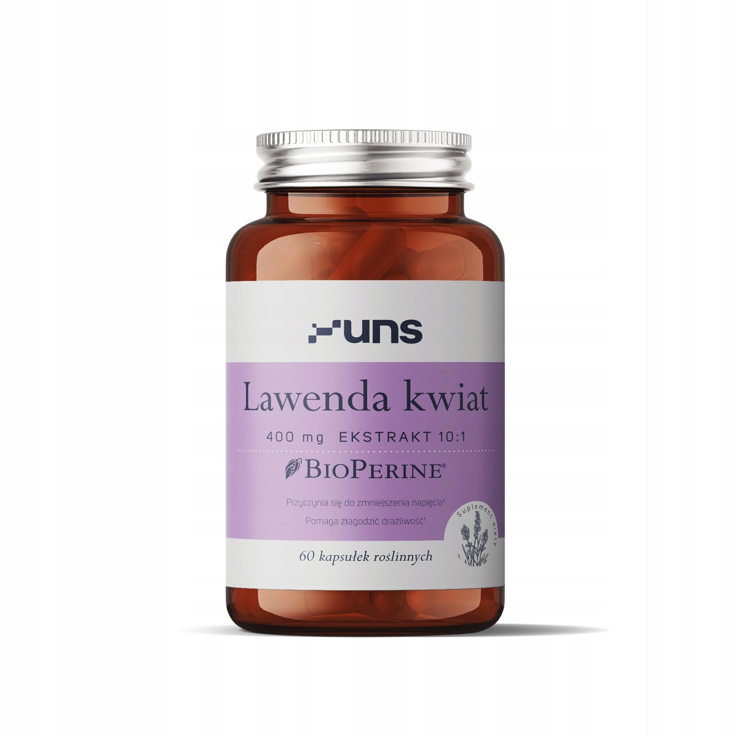 UNS LAVENDER FLOWER 400MG extract 60 VKAPS FOR SLEEP