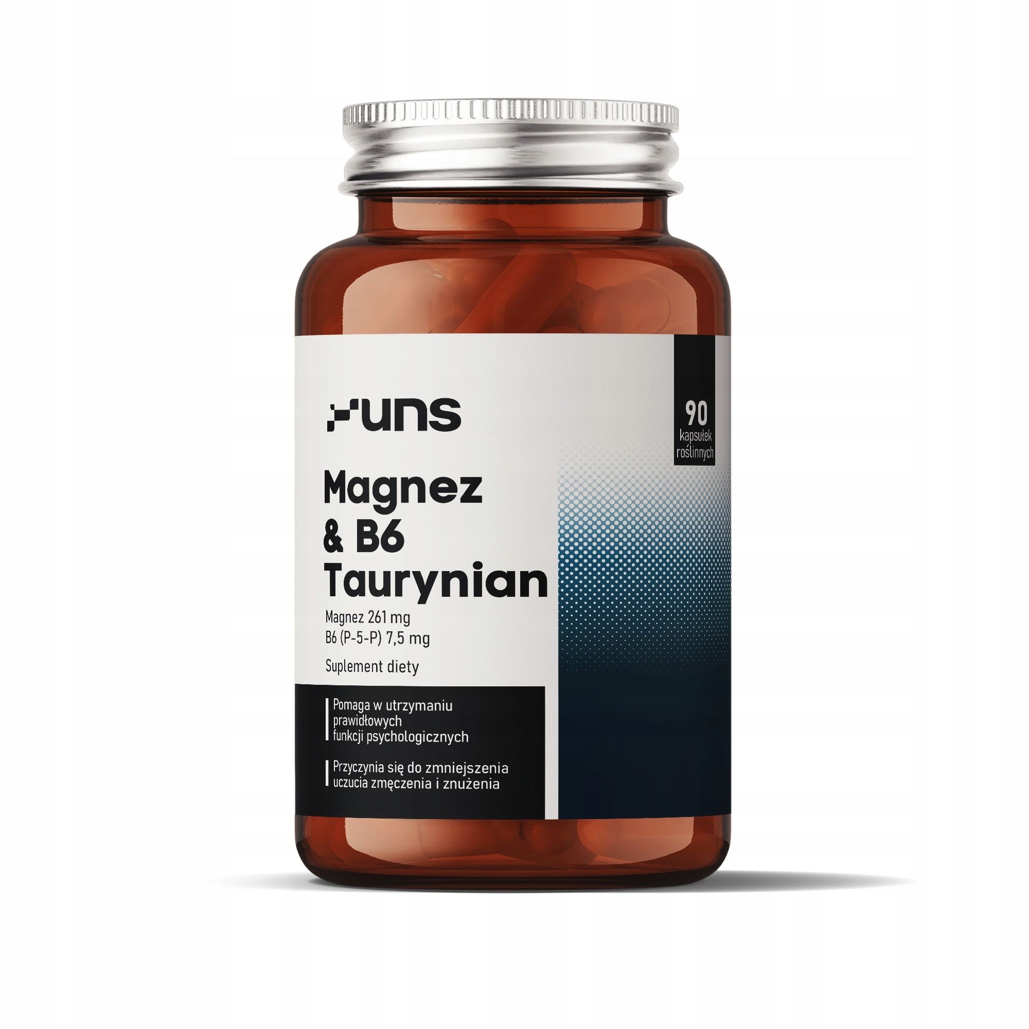 UNS Magnesium Taurate & B6 P5P 90 vege kaps.
