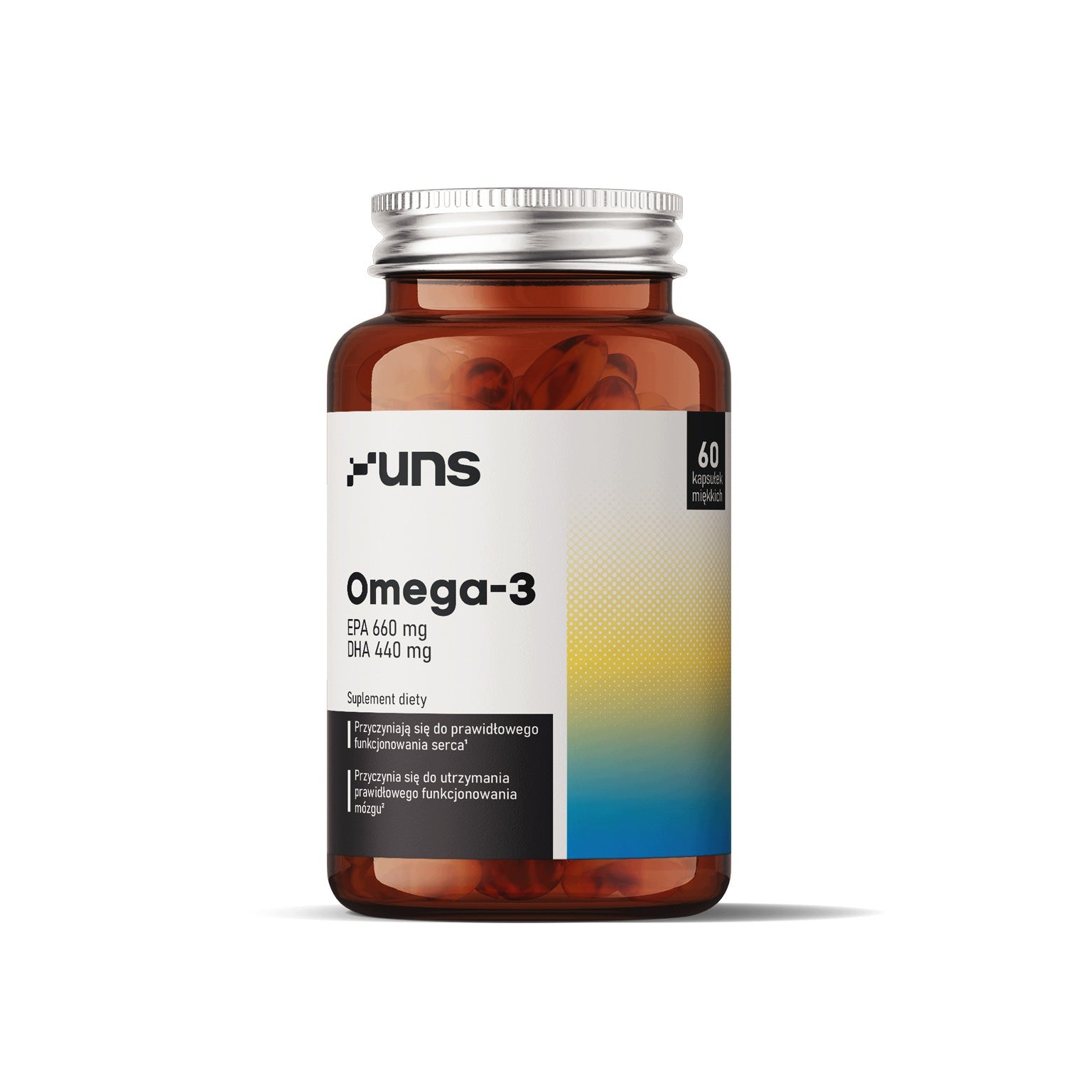 UNS OMEGA 3 EPA 660mg DHA 440mg 60 kapS HEART BRAIN RESISTANCE VISION LIPIDS