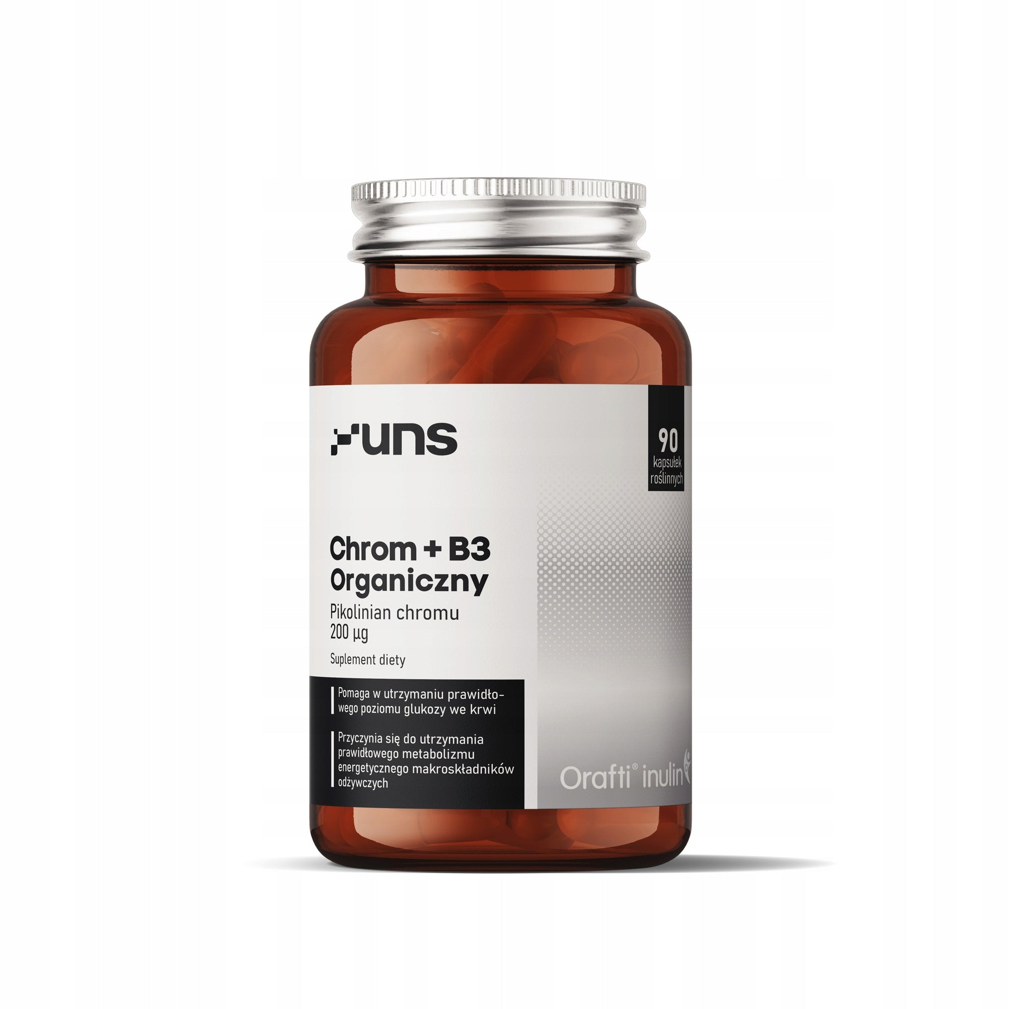 UNS ORGANIC CHROMIUM + B3 NIACIN 90 VCAPS SLIMMING, LOW SUGAR