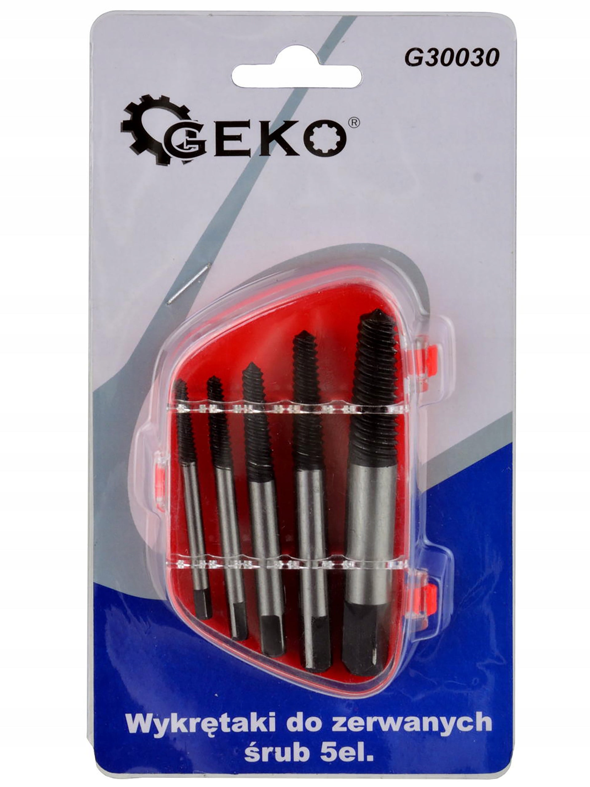 UNSCREWERS FOR BROKEN SCREWS UNSCREWER M3-M18 DAMAGED BROKEN Manufacturer code G30030