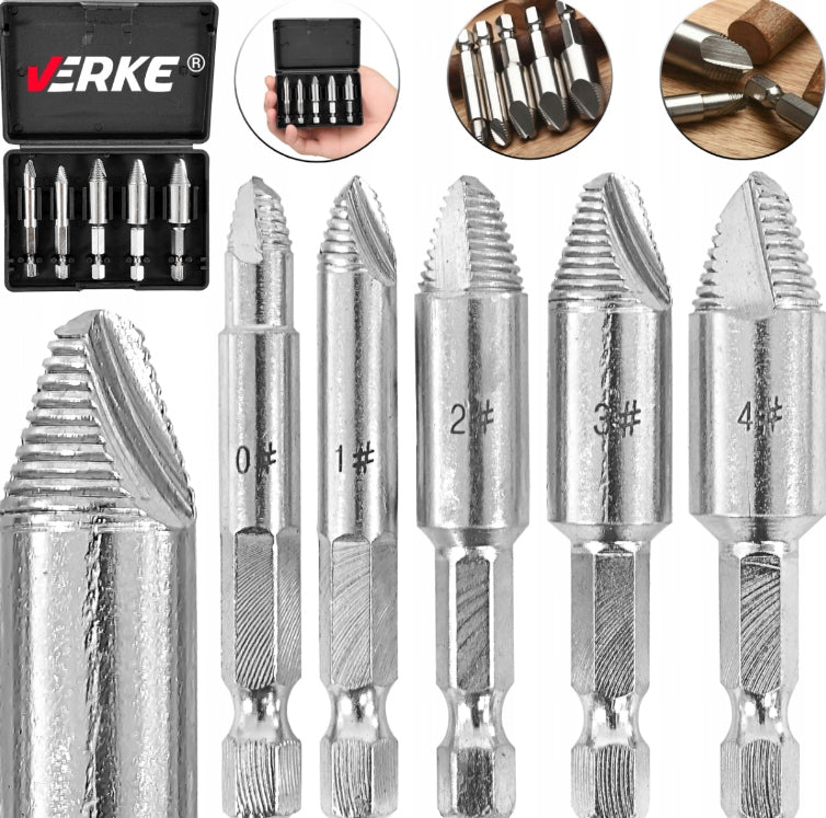 UNSCREWERS OF BROKEN BOLTS OF NUT PINS