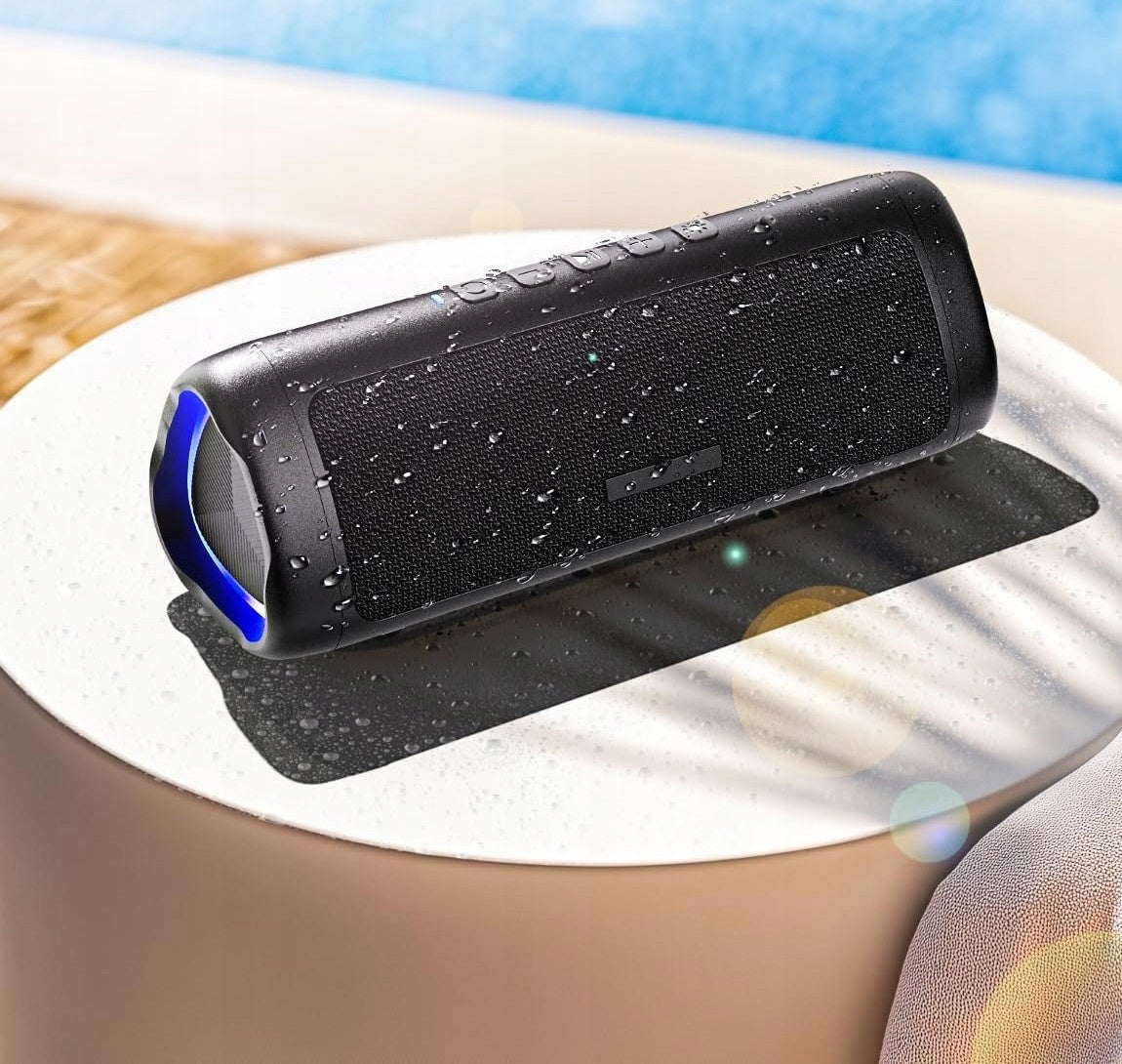 UOHHBOE C27 Wireless Bluetooth Speaker 5.3 30m BASS RGB LED IPX5 Brand no brand