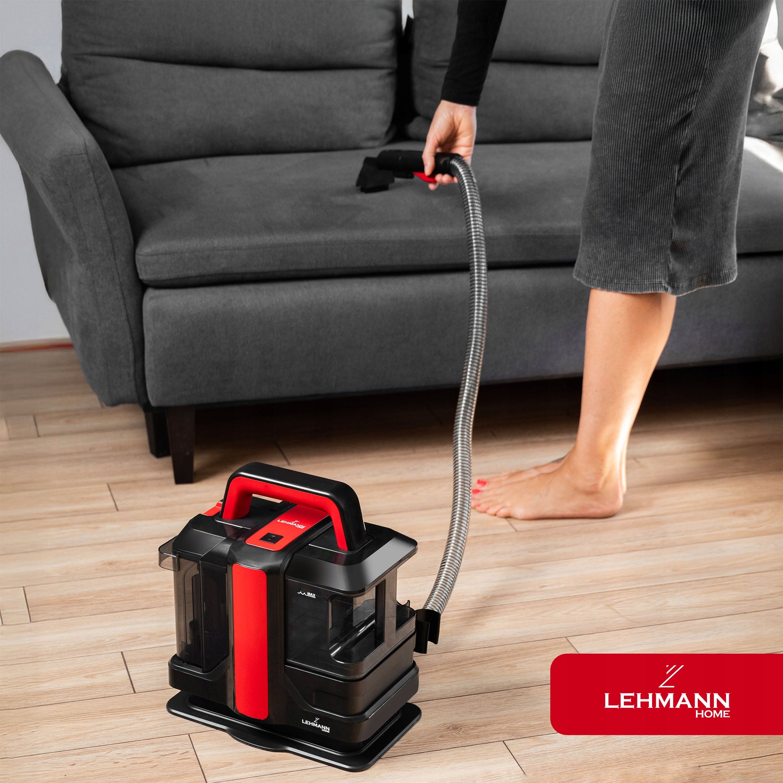 UPHOLSTERY CARPET WASHING VACUUM CLEANER WET DRY WASHING WITH WARM WATER STRONG Packaging status original