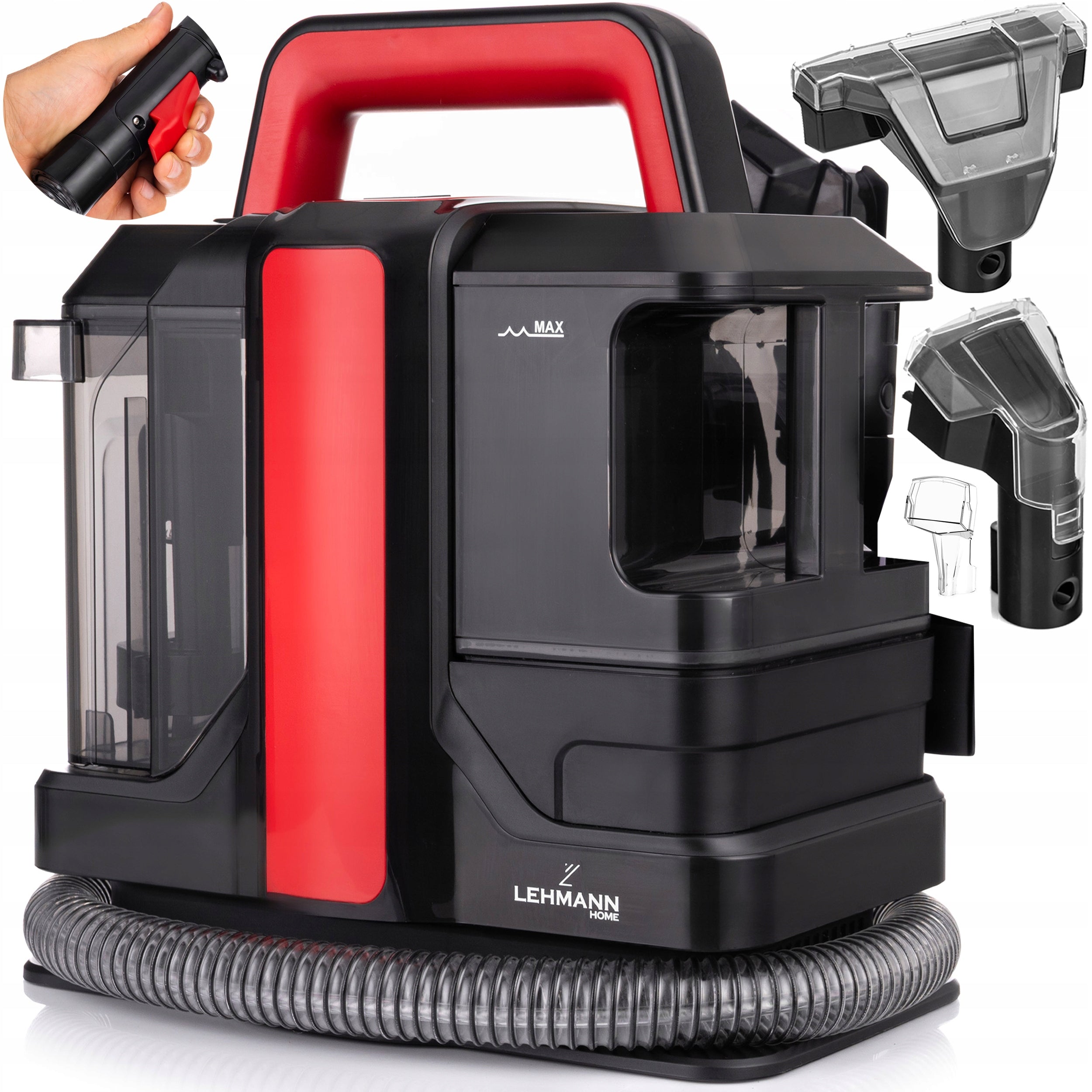 UPHOLSTERY CARPET WASHING VACUUM CLEANER WET DRY WASHING WITH WARM WATER STRONG