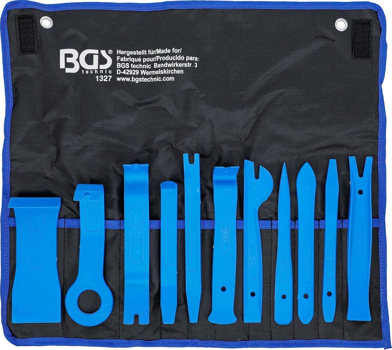 UPHOLSTERY TOOL SET 11 PCS PLASTIC LEVERS