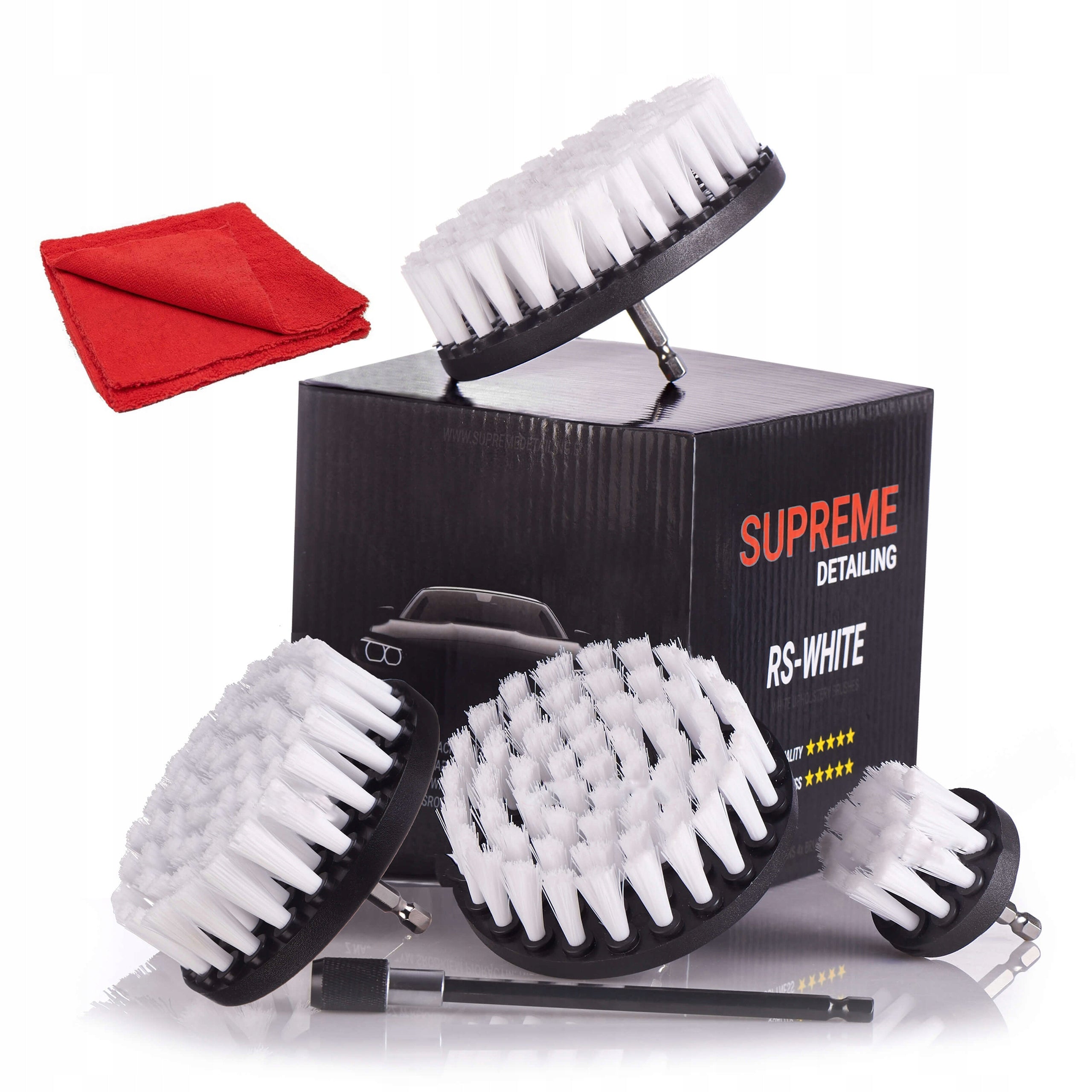 UPHOLSTERY WASH BRUSH SCREWDRIVER SET