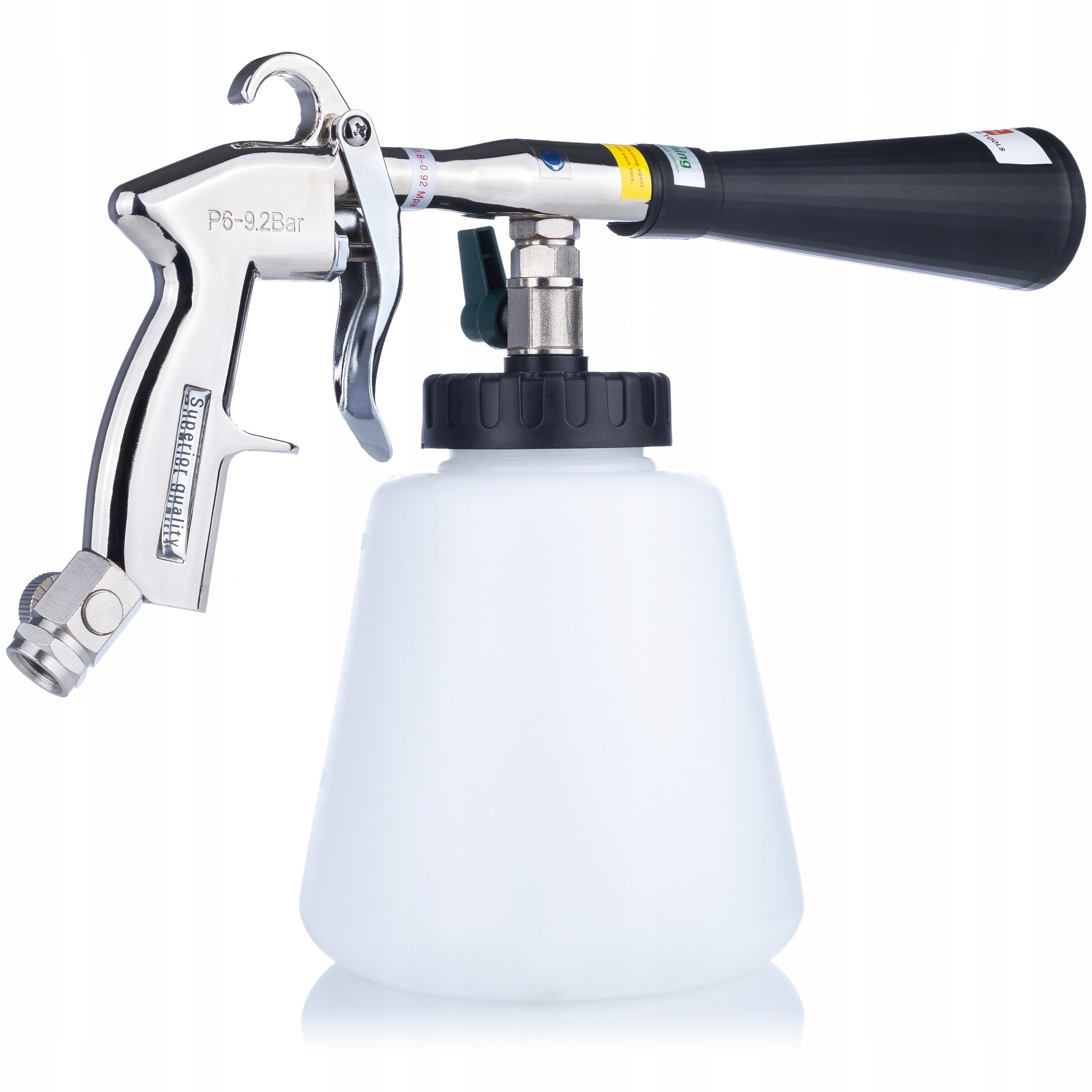UPHOLSTERY WASHING GUN TORNADO T02 II 1L WITH 1/4 CONNECTOR FOR COMPRESSOR Manufacturer code NUEU-N3RX